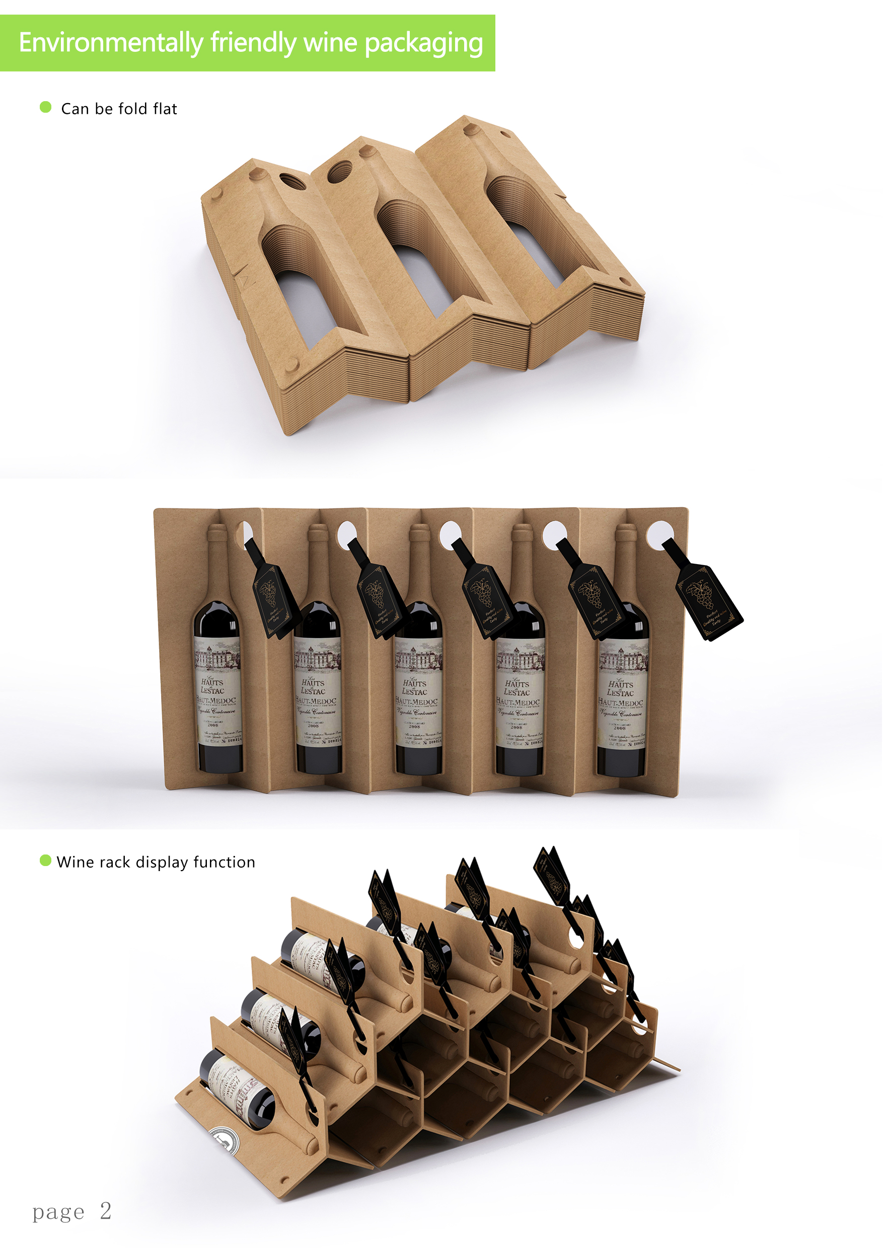 MUSE Design Winners - Environmentally friendly wine packaging